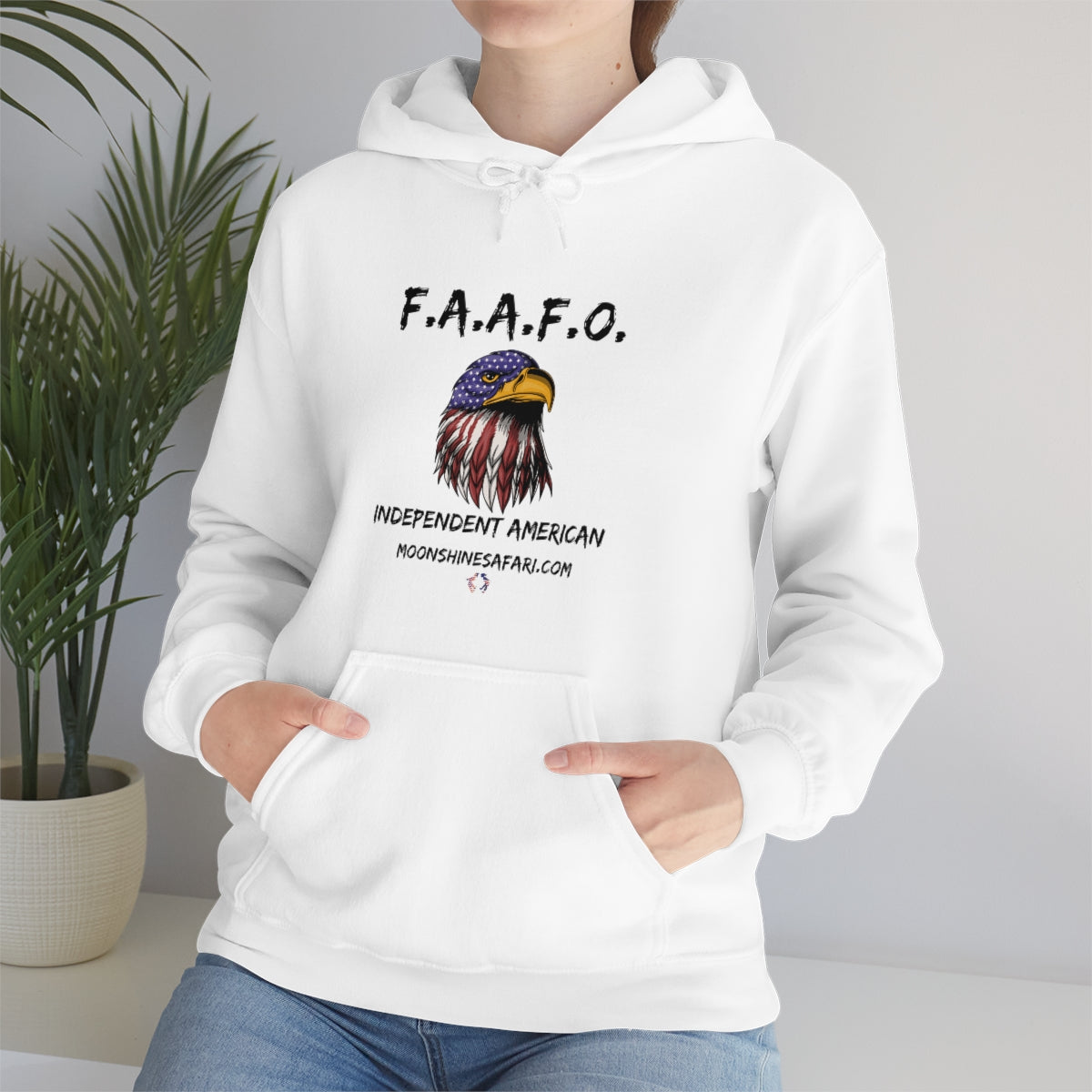 MoonShine Safari F.A.A.F.O. Unisex Heavy Blend™ Hooded Sweatshirt