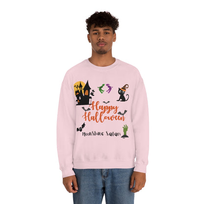 MoonShine Safari Halloween Unisex Heavy Blend™ Crewneck Sweatshirt