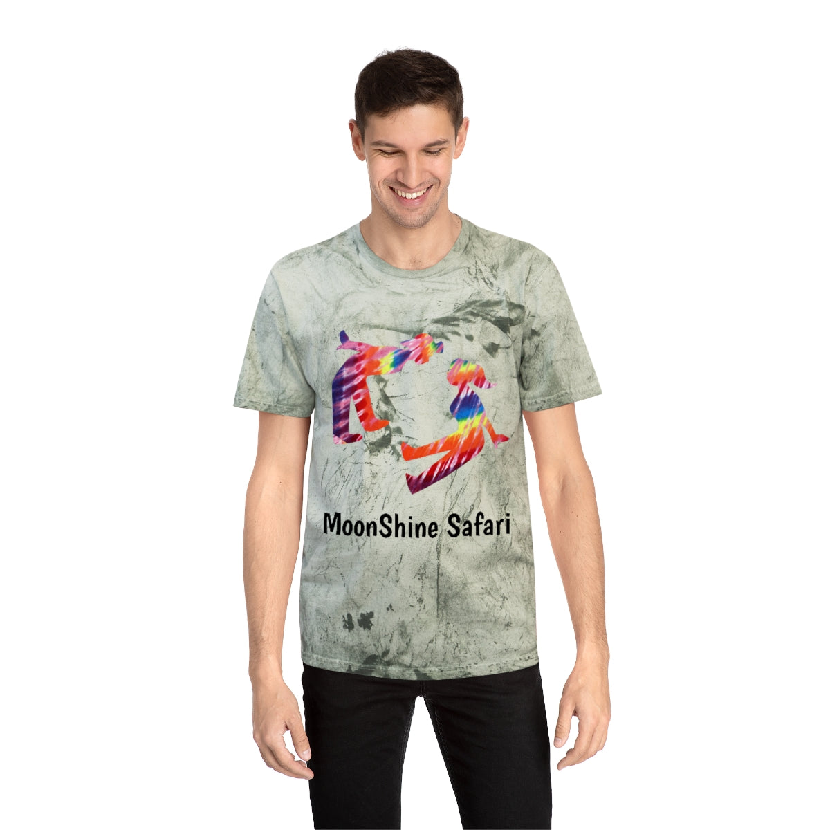 MoonShine Safari Tie Dye Unisex Color Blast T-Shirt