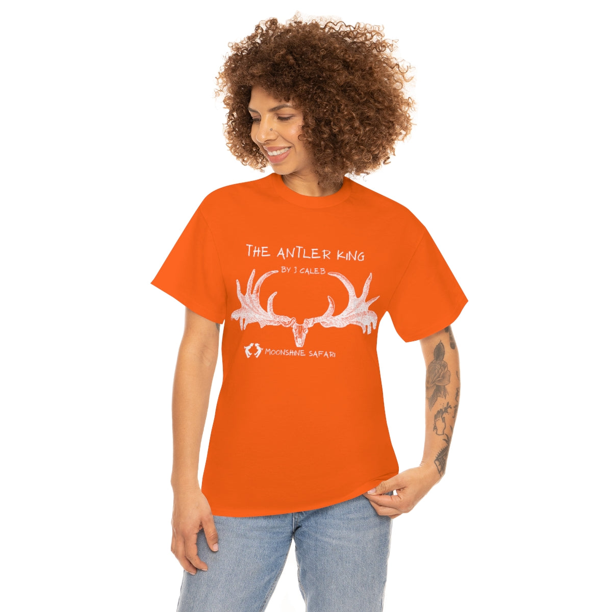 Antler King by J Caleb Unisex Heavy Cotton Tee