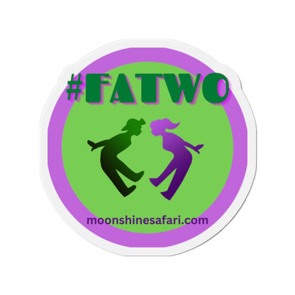 #FATWO MoonShine Safari Kiss-Cut Magnets