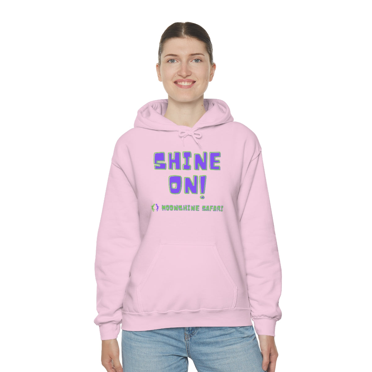 MoonShine Safari Shine On Unisex Heavy Blend™ Hooded Sweatshirt