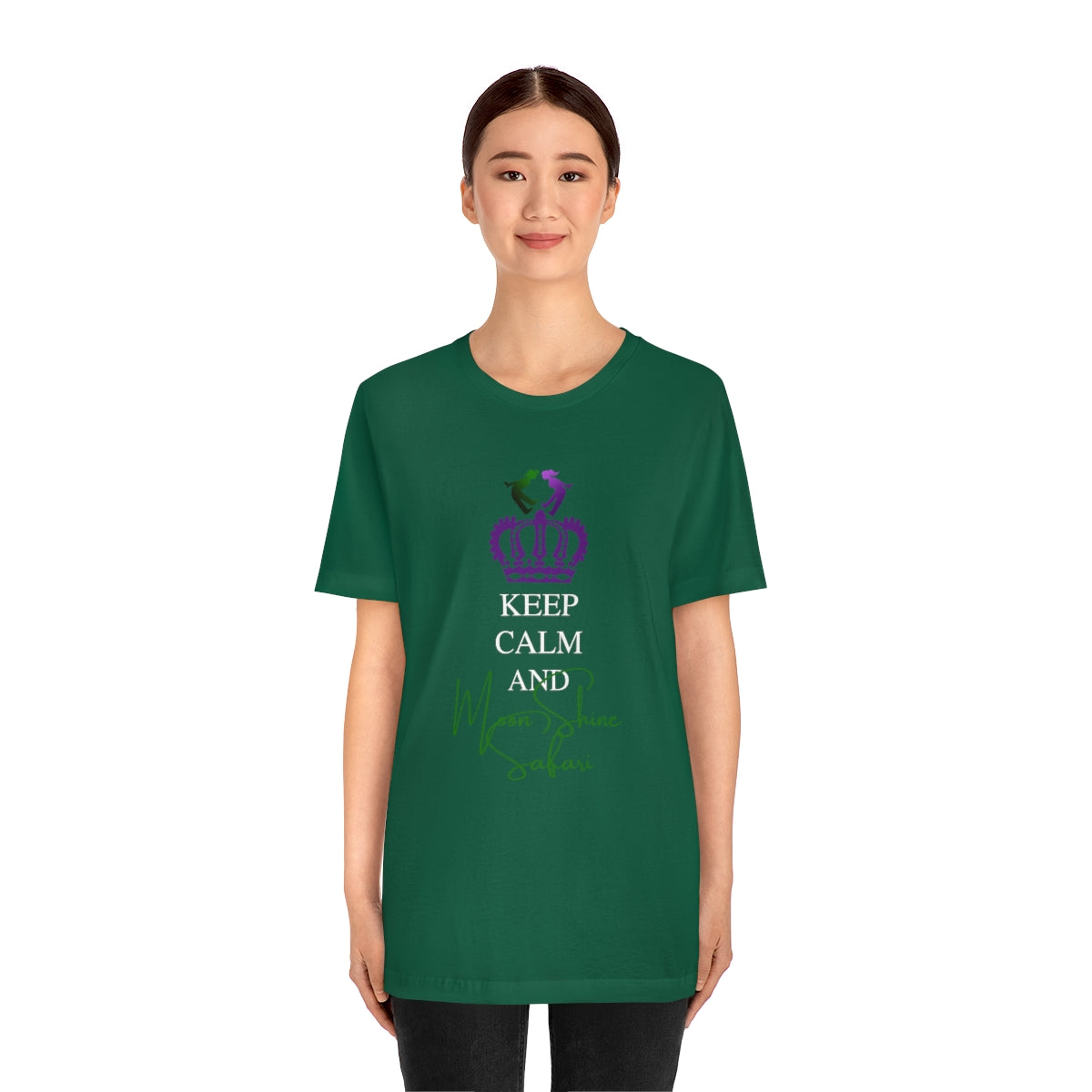 MoonShine Safari Keep Calm Unisex Jersey Short Sleeve Tee