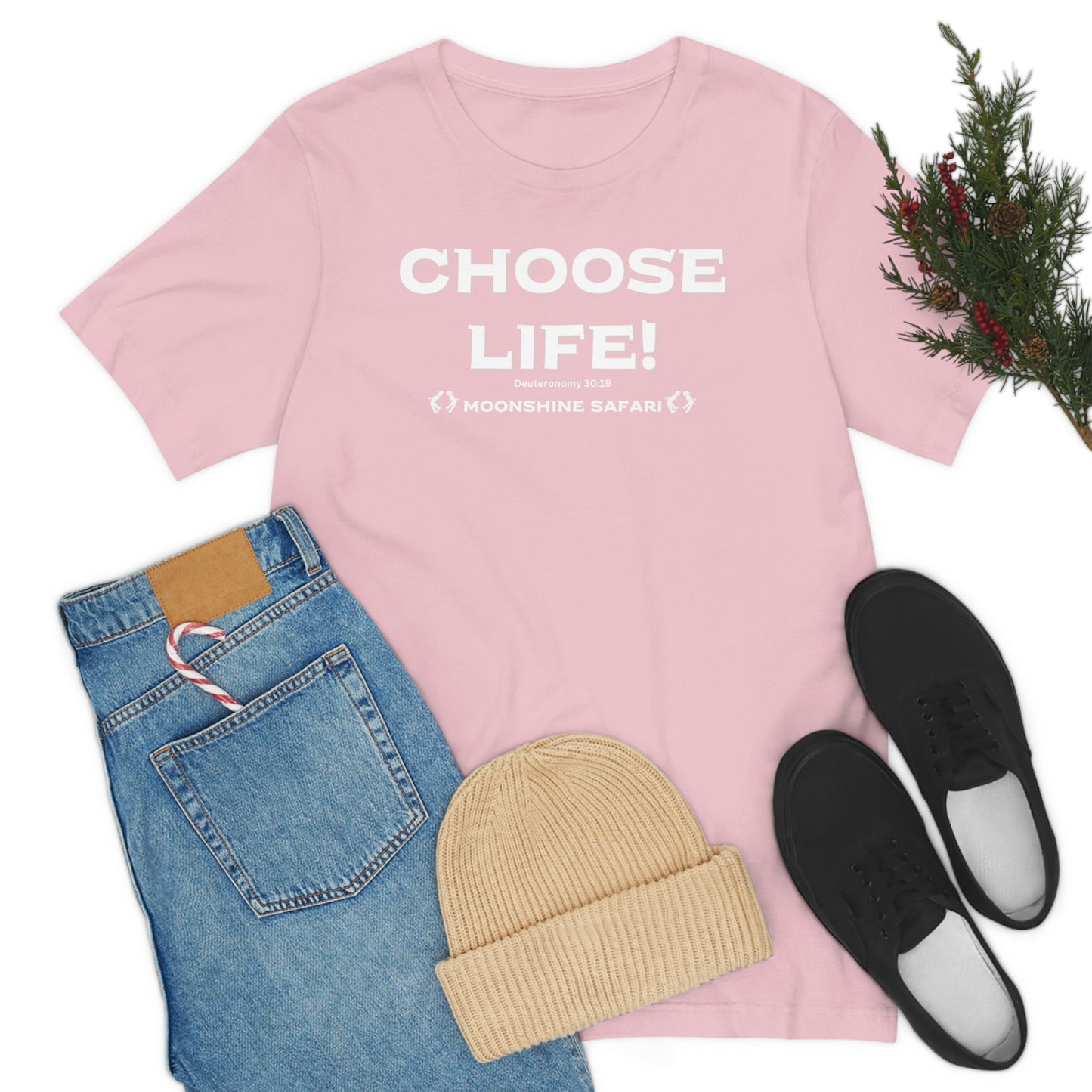 MoonShine Safari Choose Life! Unisex Jersey Short Sleeve Tee