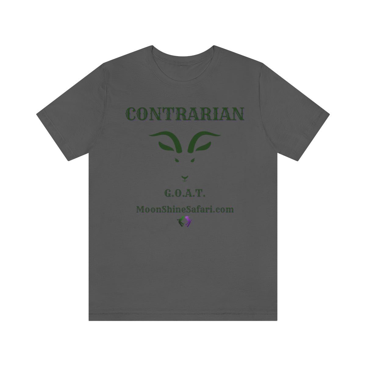 MoonShine Safari Contrarian Unisex Jersey Short Sleeve Tee