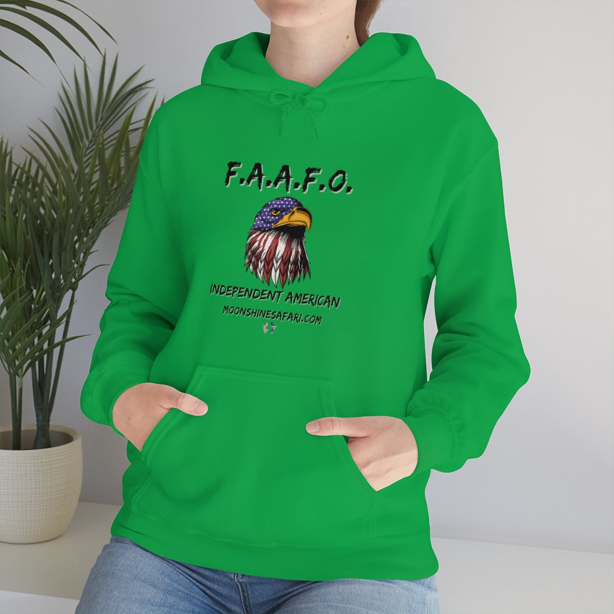 MoonShine Safari F.A.A.F.O. Unisex Heavy Blend™ Hooded Sweatshirt