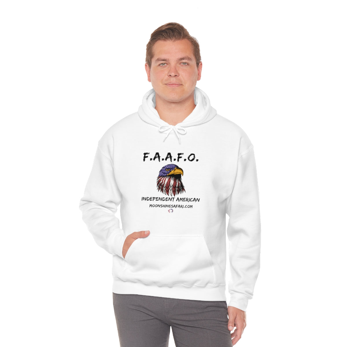 MoonShine Safari F.A.A.F.O. Unisex Heavy Blend™ Hooded Sweatshirt