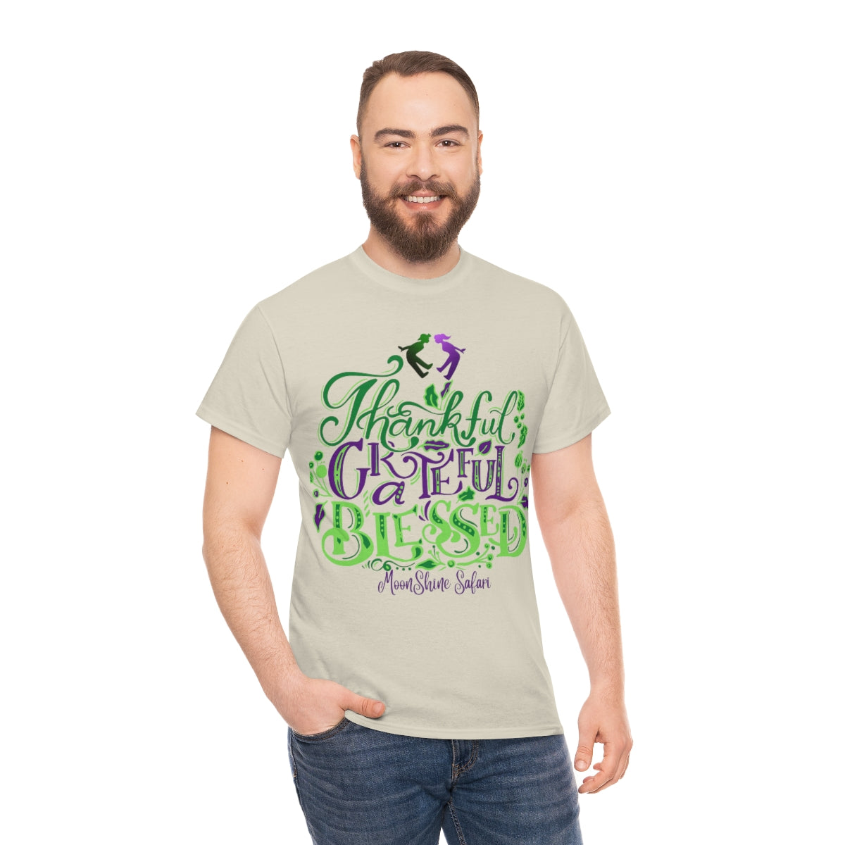 MoonShine Safari Grateful Unisex Heavy Cotton Tee