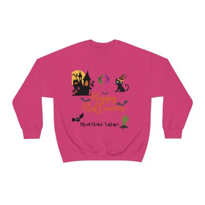 MoonShine Safari Halloween Unisex Heavy Blend™ Crewneck Sweatshirt